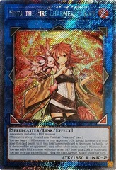 Hiita the Fire Charmer, Ablaze - RA04-EN074 - Platinum Secret Rare - 1st Edition
